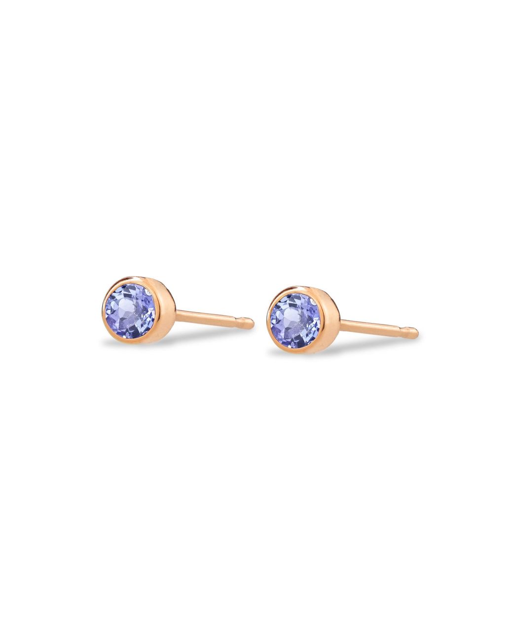Maya Brenner Blue Birthstone Stud