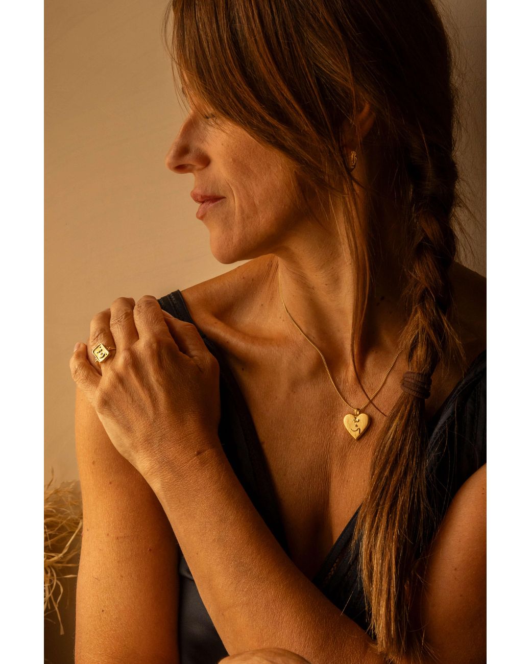 Claire Hill Designs Metallic Know Your Worth Ring