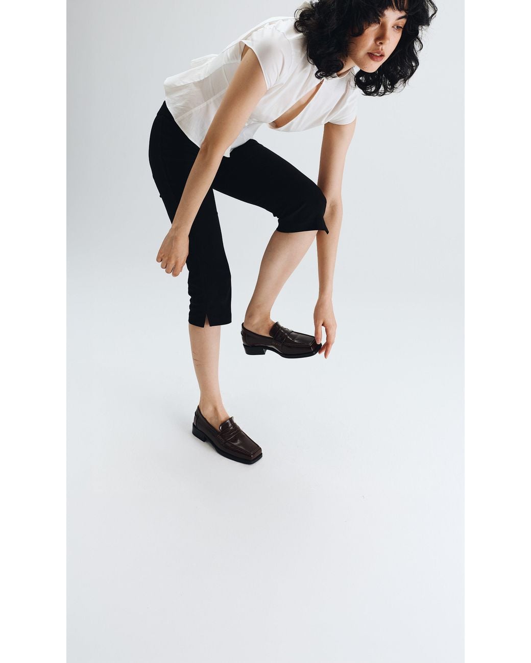 PREVU Black Joan Loafer