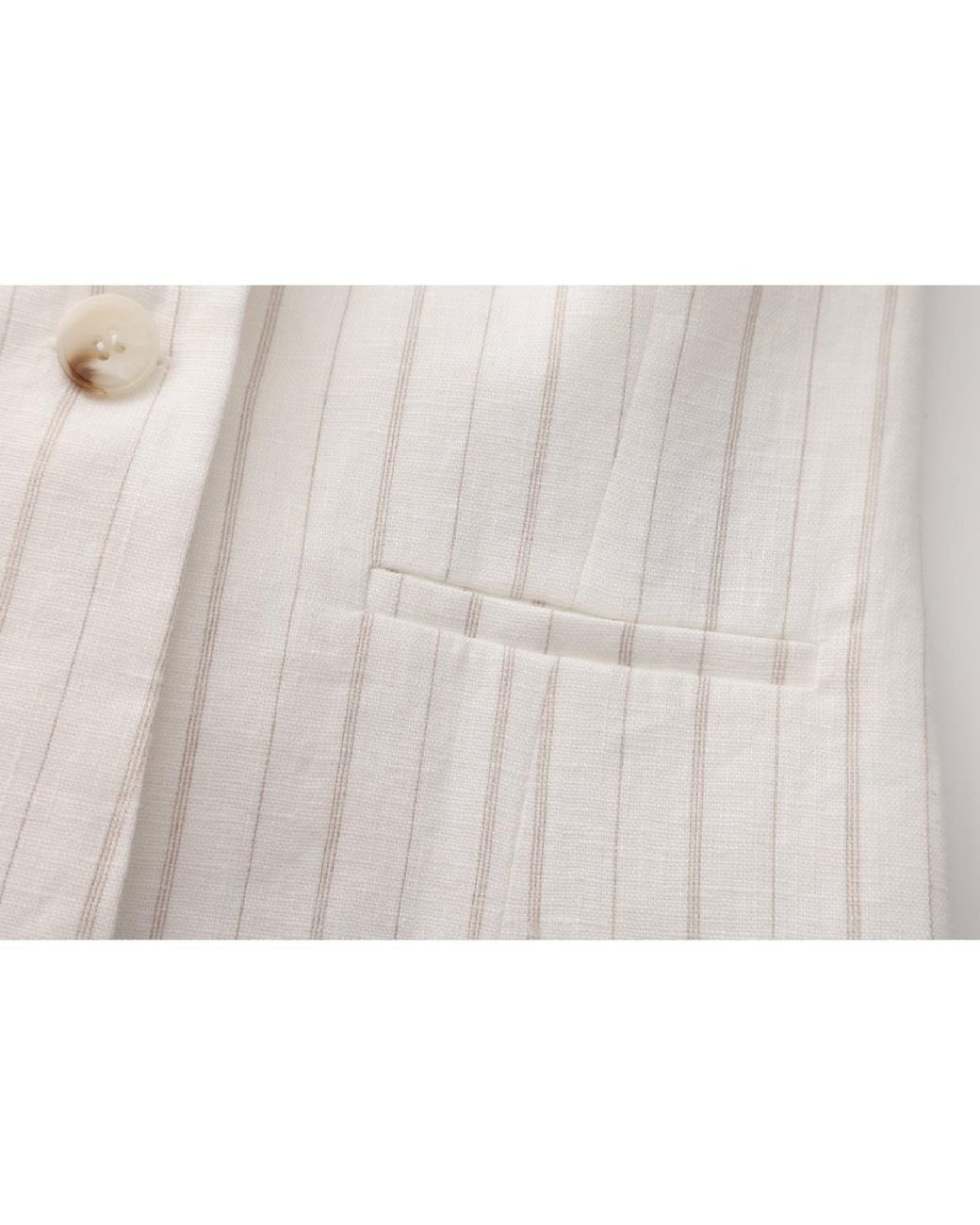 NUAJE NUAJE White Le Tailored Halter Vest
