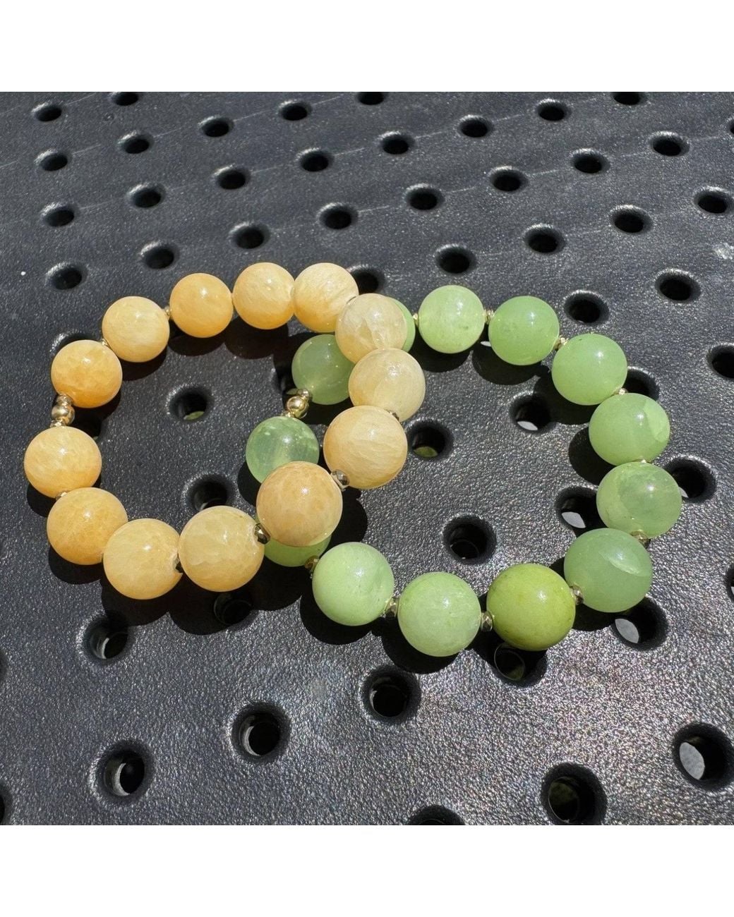 Lexi Jewelry Yellow Golden Glow Calcite Bracelet