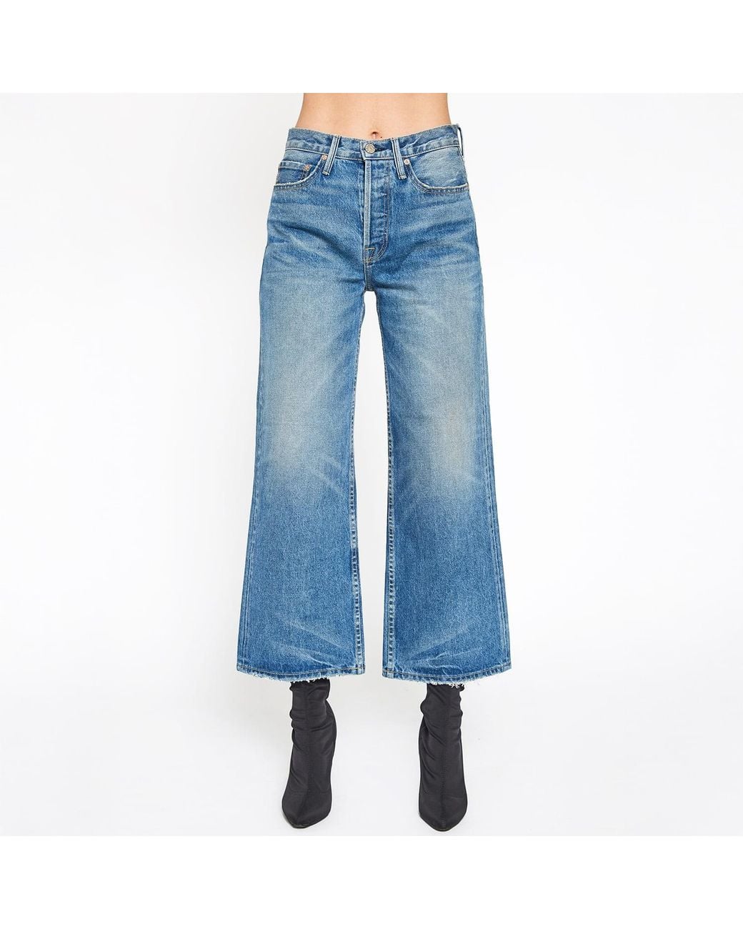 NOEND Blue Hailey Wide Culotte