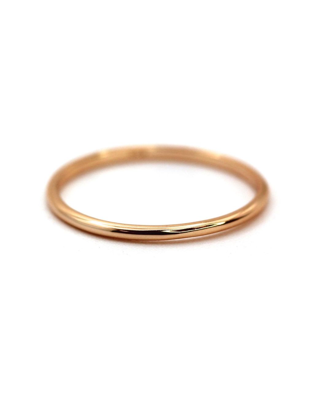 Unique Thin Rope Design Yellow Gold Ring, VicStoneNYC Fine Jewelry