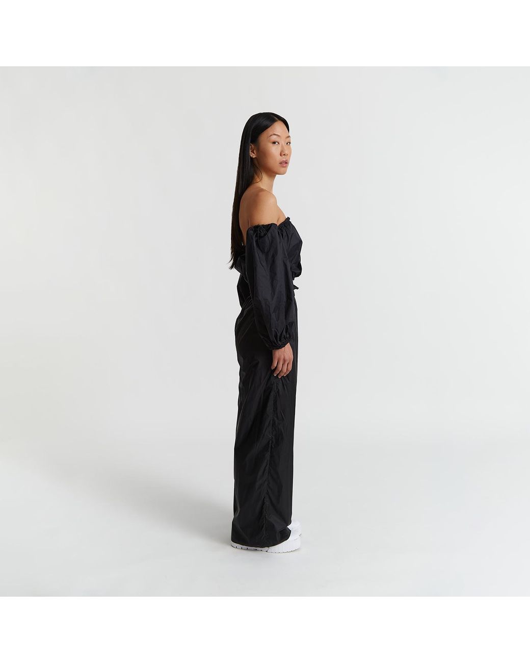 Audrey Vallens Black Spades Athleisure Pants