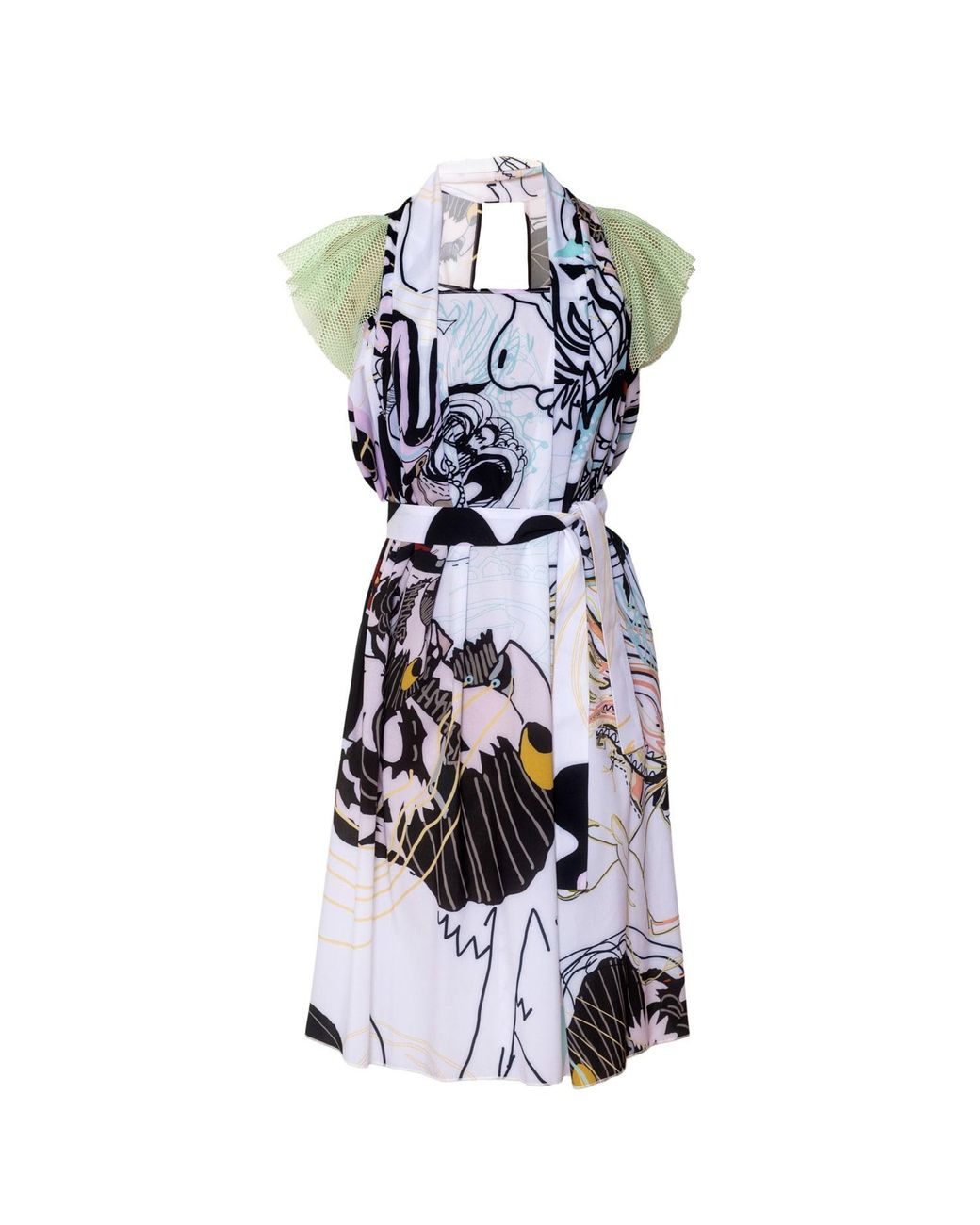 ARTISTA White Bath Mint Dress