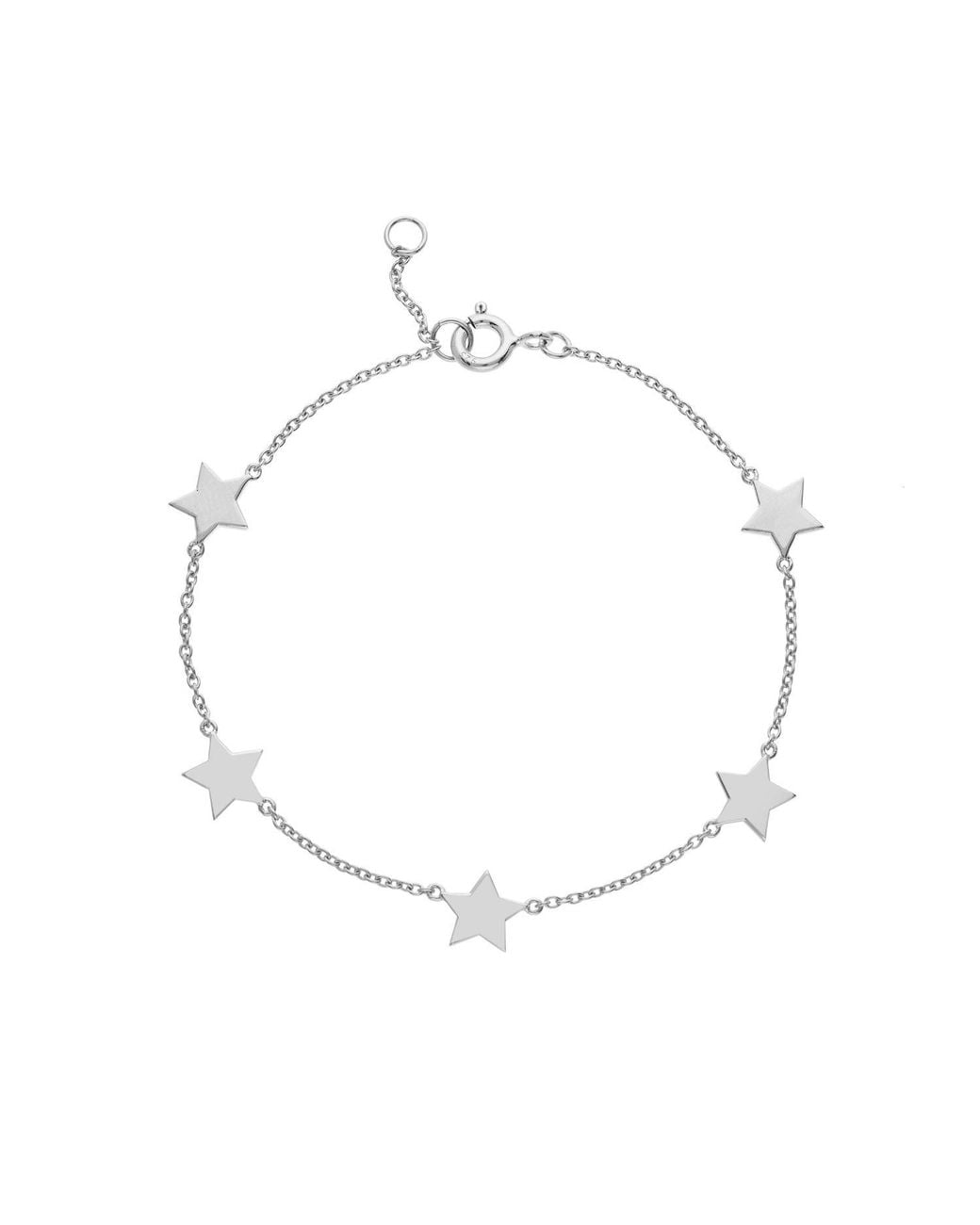 Auree Jewellery Metallic Alta Sterling Multi Star Bracelet