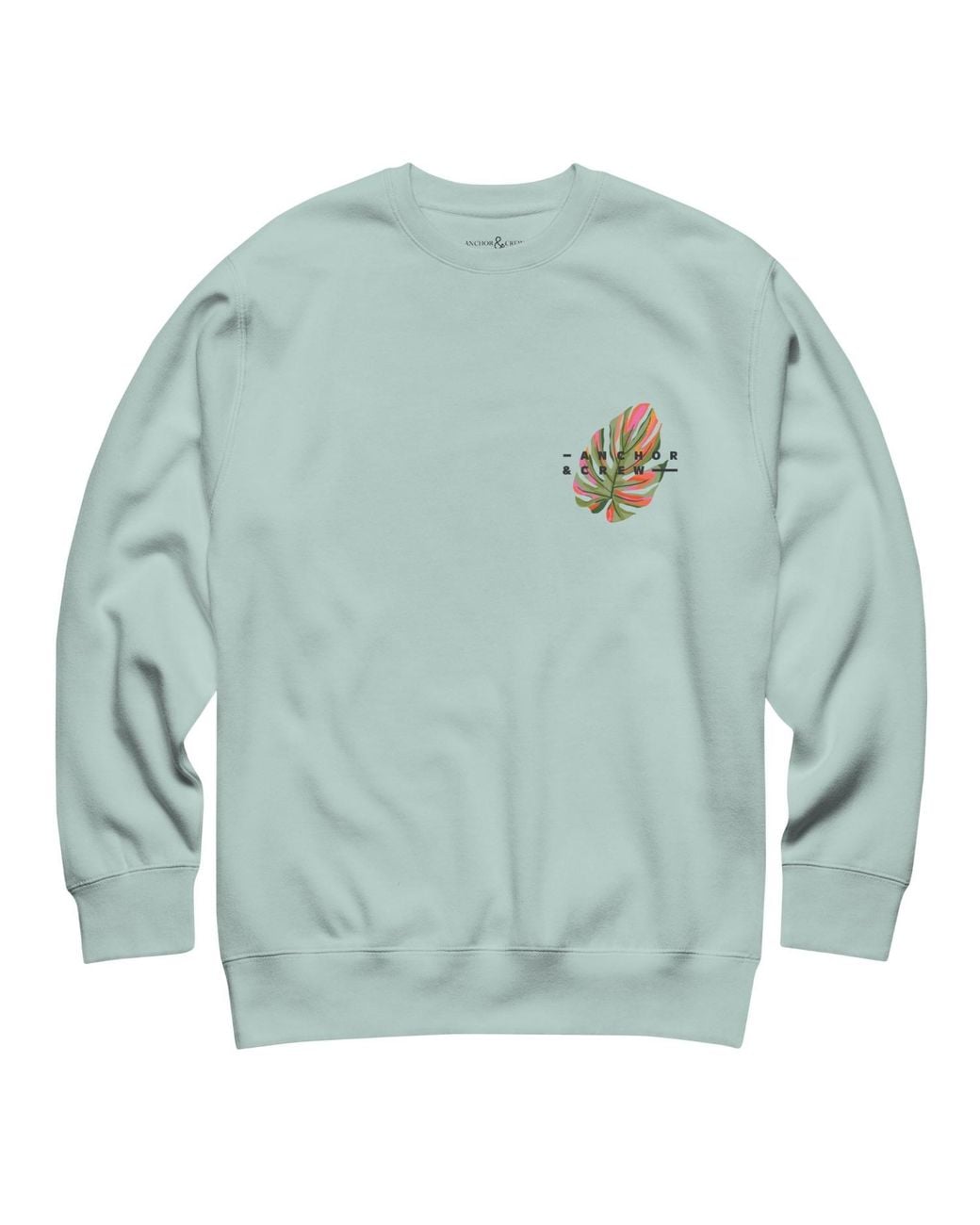 Anchor and Crew Green Ice Organic By Design Passenger Organic Cotton Sweatshirt