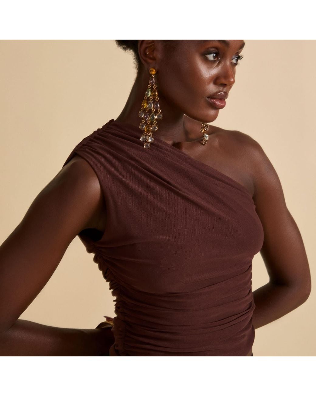 Celestine & Mae Brown Aura Top