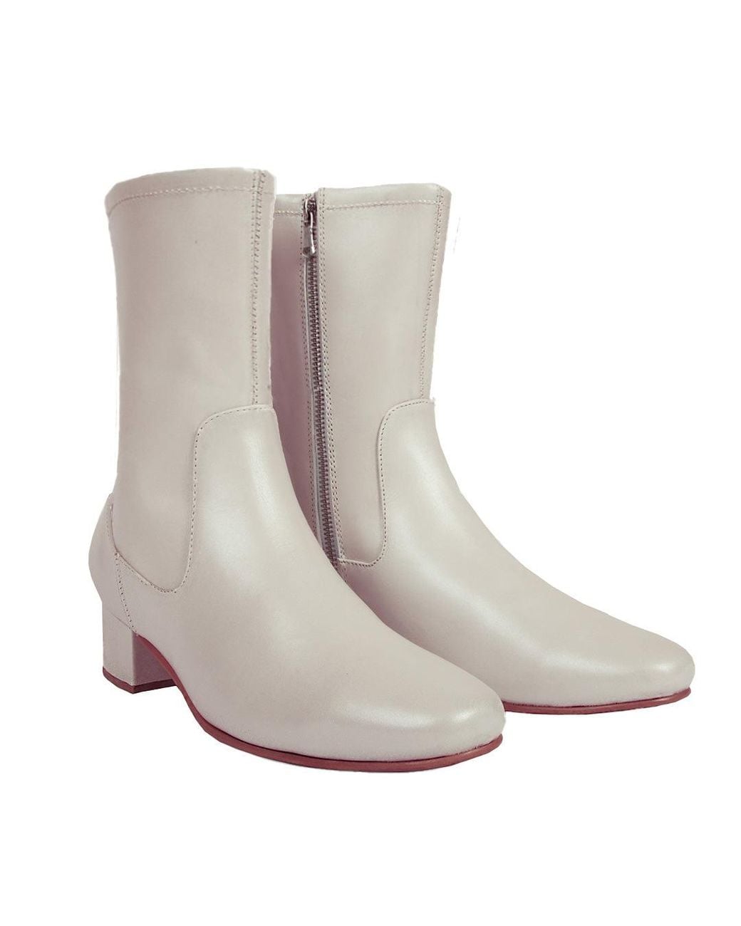 Urbnkicks Gray Studio Fifty-Four Pearl High Heel Boot
