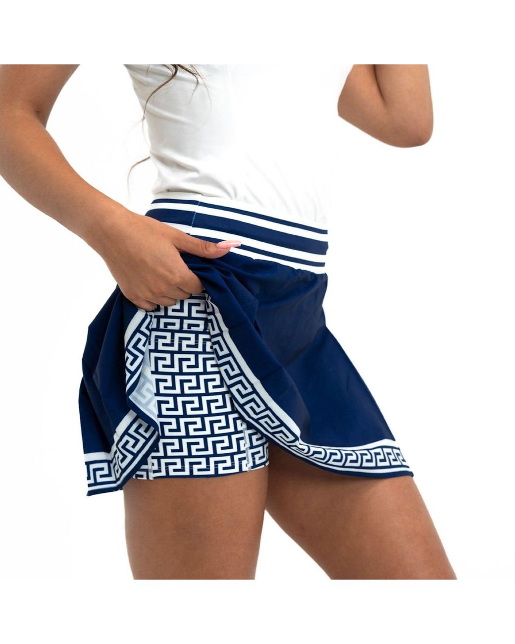 Live Kolibri Blue Champion's Key Skirt