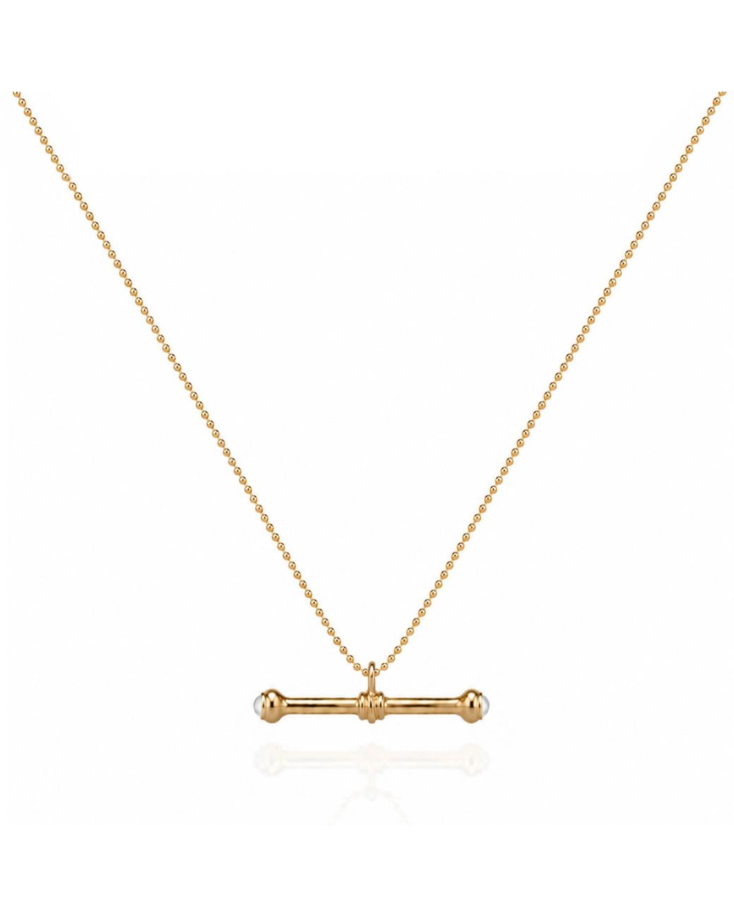The Jewellery Store London Metallic The Insight Sovereign Pendant Necklace