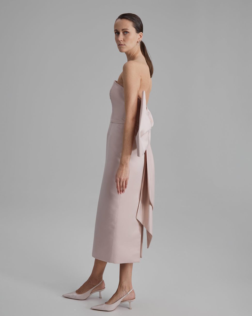 Baé Special Moments Natural Neutrals Kira Dress + Big Bow