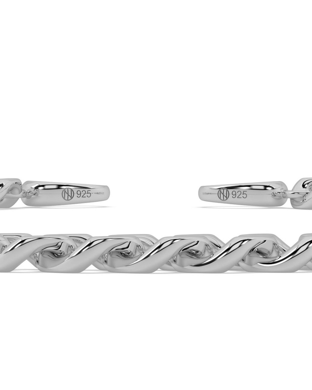 Onia Metallic Bold Cuban Link Necklace