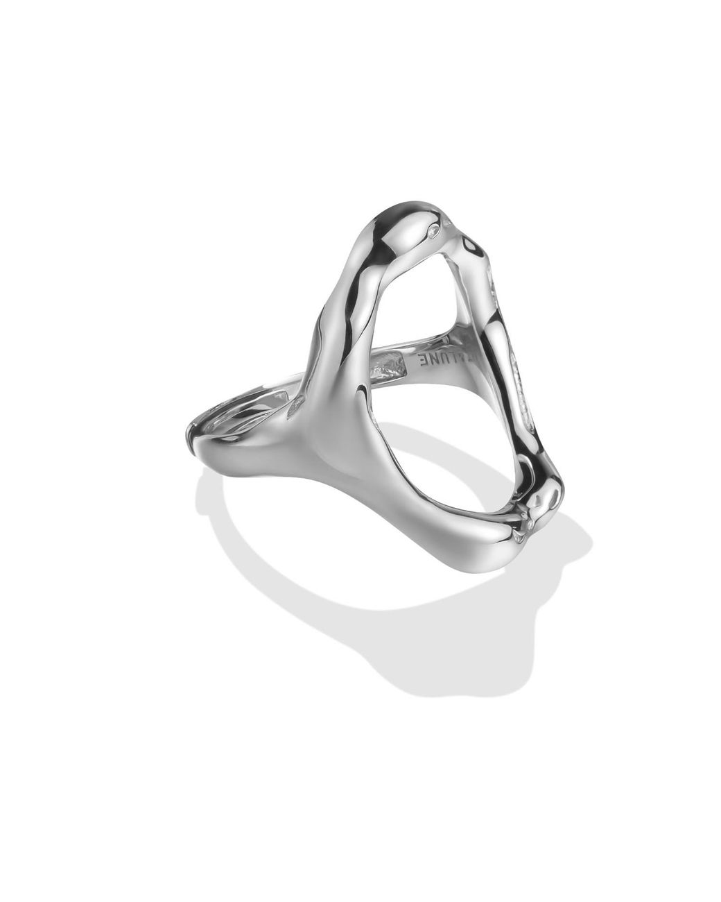 Lait & Lune White Koru Ring