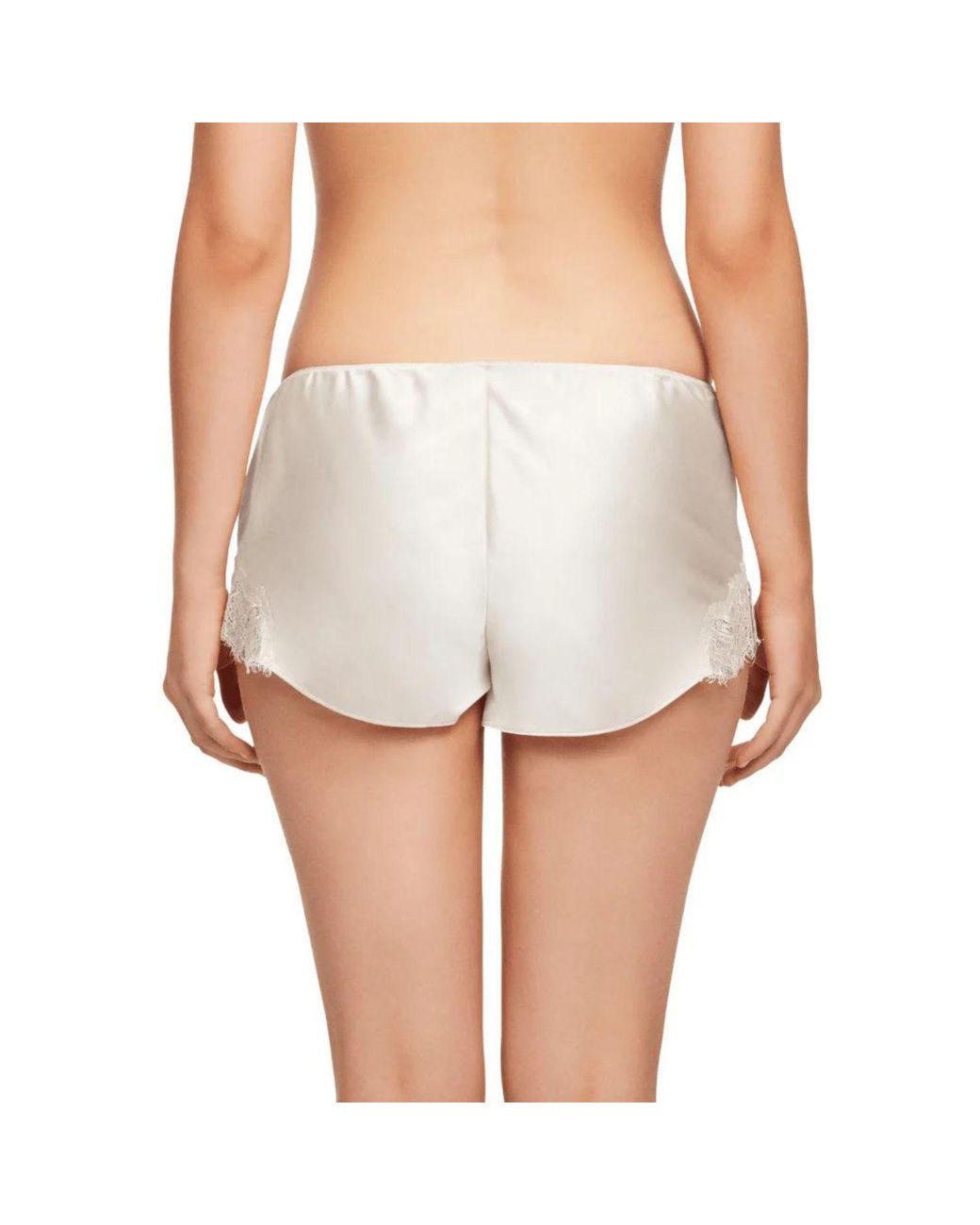 SAINTED SISTERS White Scarlett French Knicker Ivory
