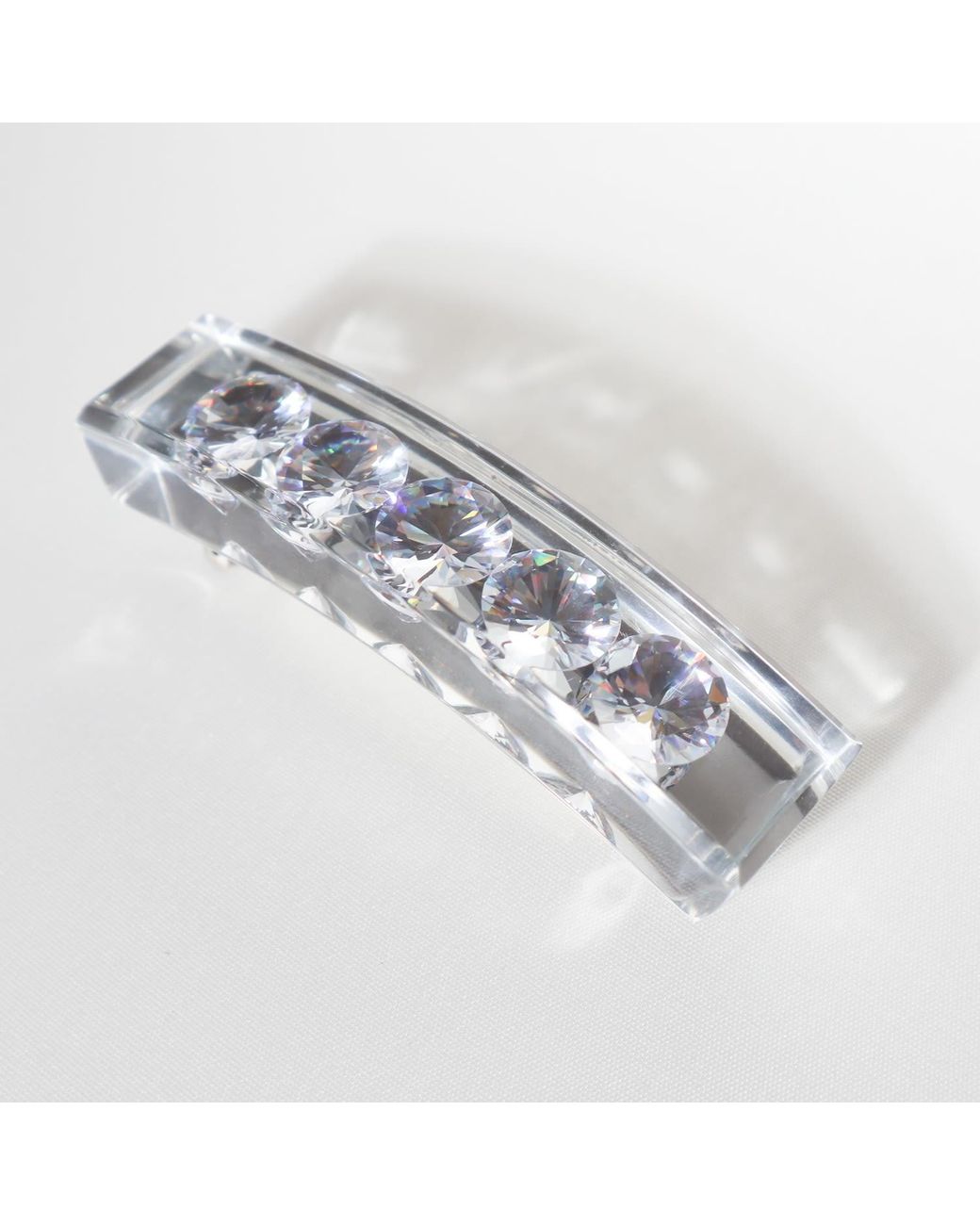 Iostudio Gray Jewelry Barrette Happiness