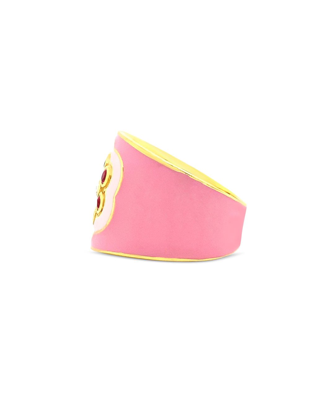GEM BAZAAR Pink Posy Ring