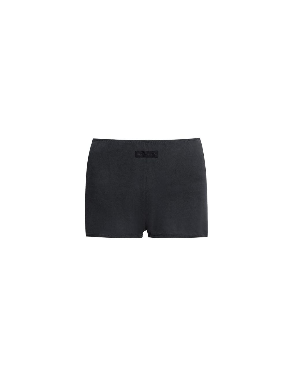 Audrey Vallens Black Avlw Rib Boxer Shorts