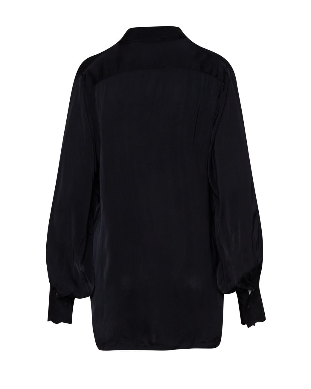 Carolina Benoit Blue Vegan Silk Waiting Top