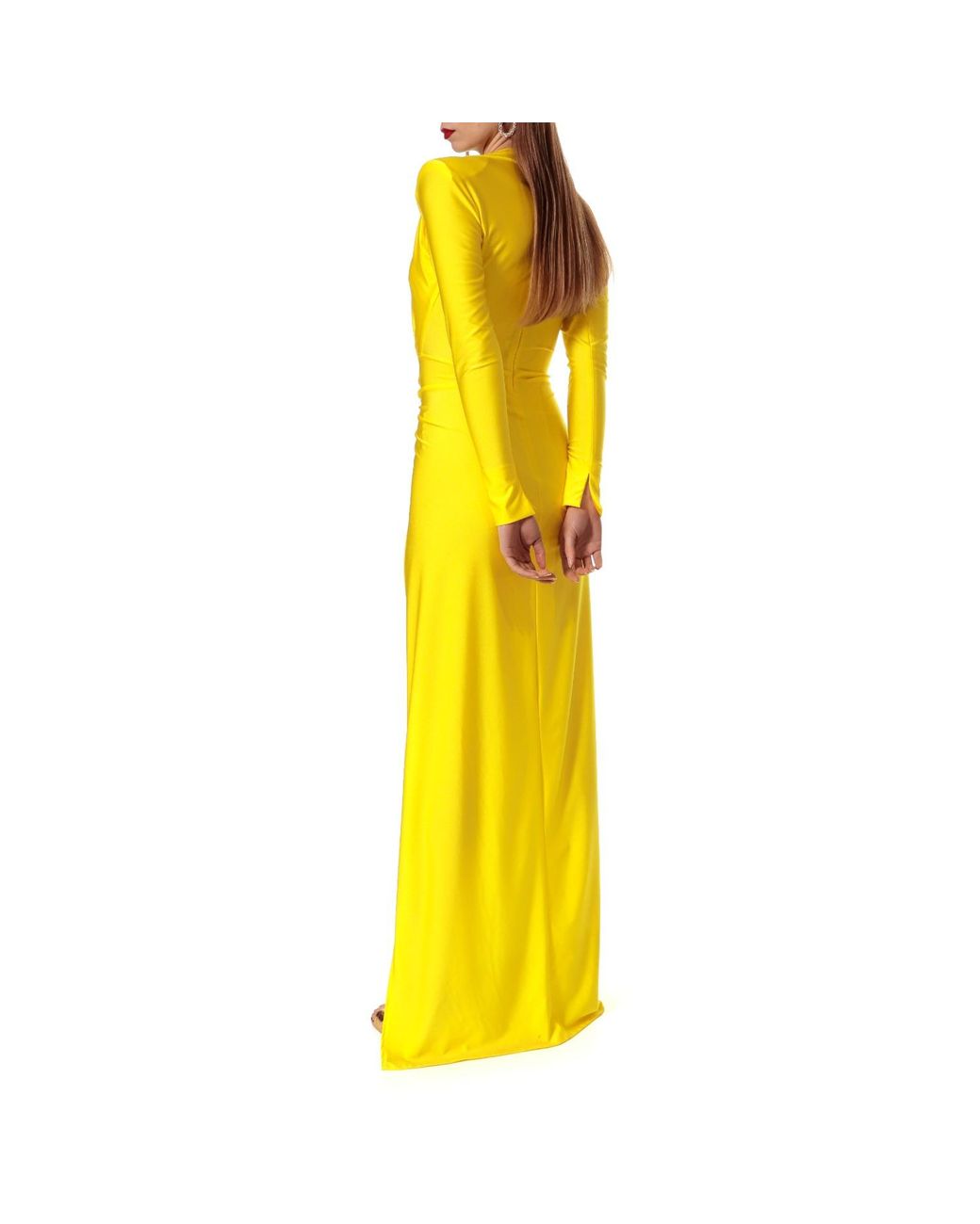 AGGI by HALEWSKI Yellow Adriana Super Dress
