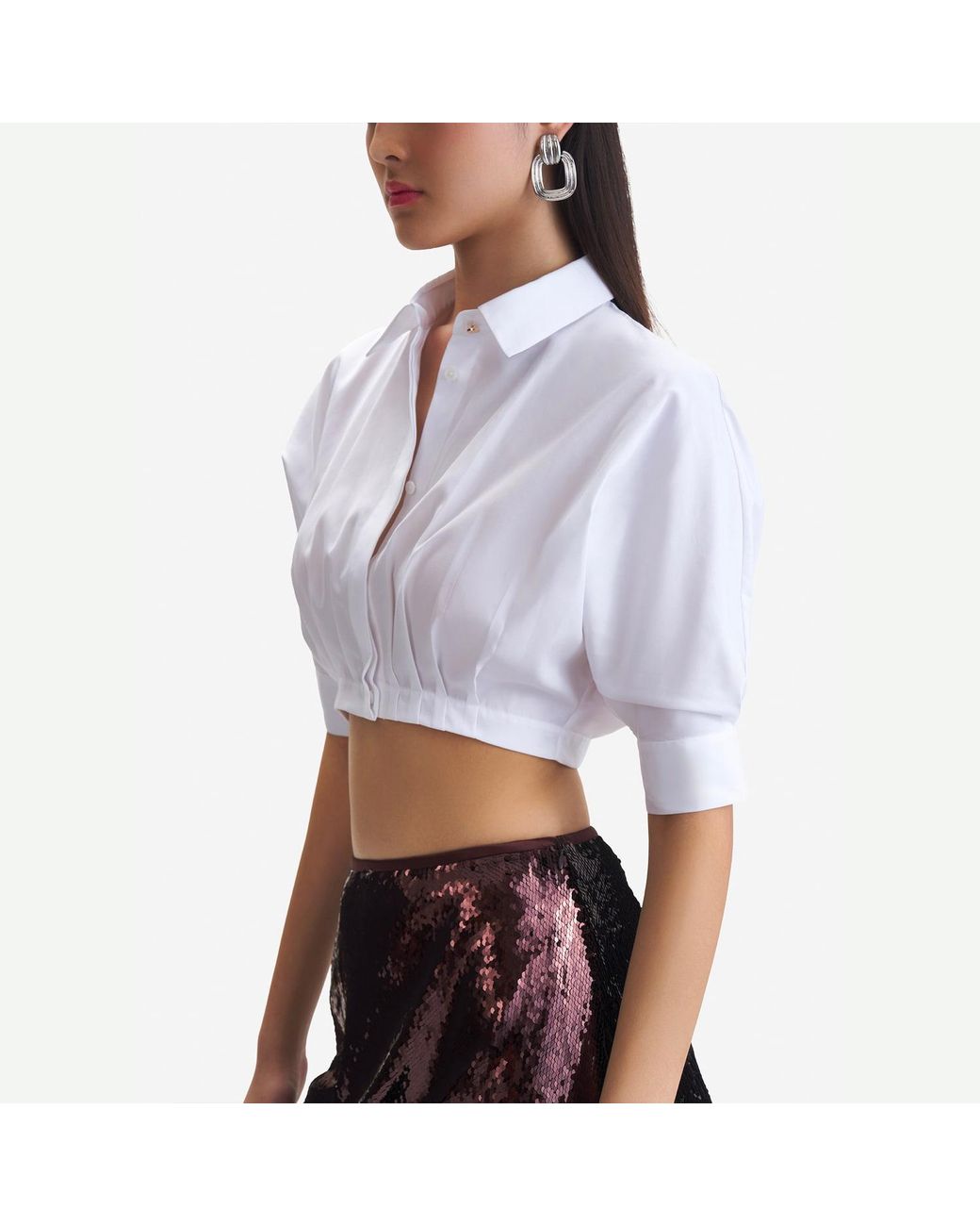 Emma Wallace White Nola Shirt