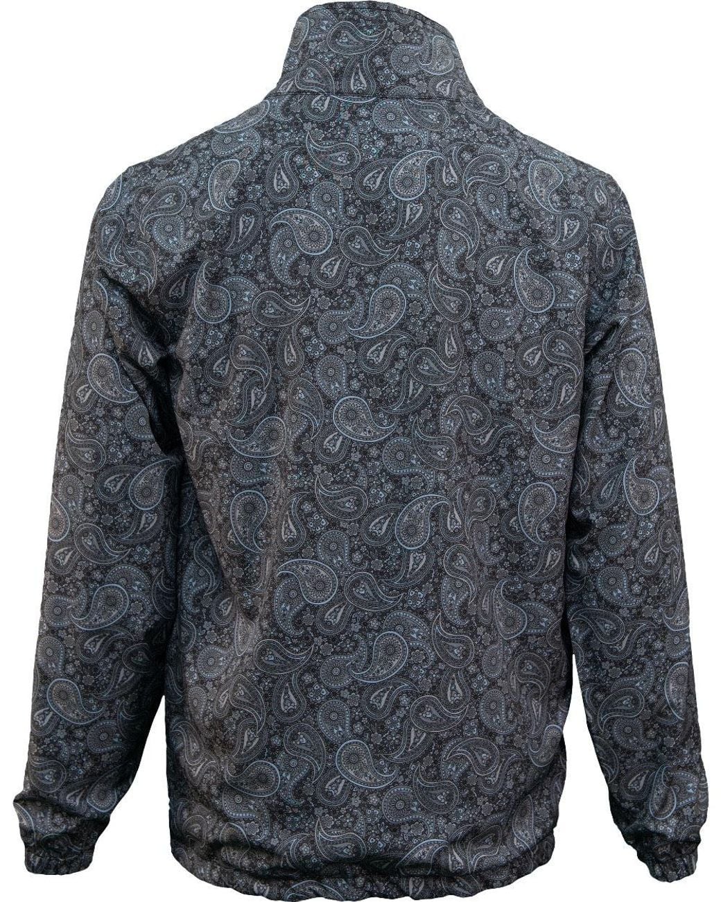 Lords of Harlech Gray Pascal Tribune Paisley Reversible Performance Jacket for men
