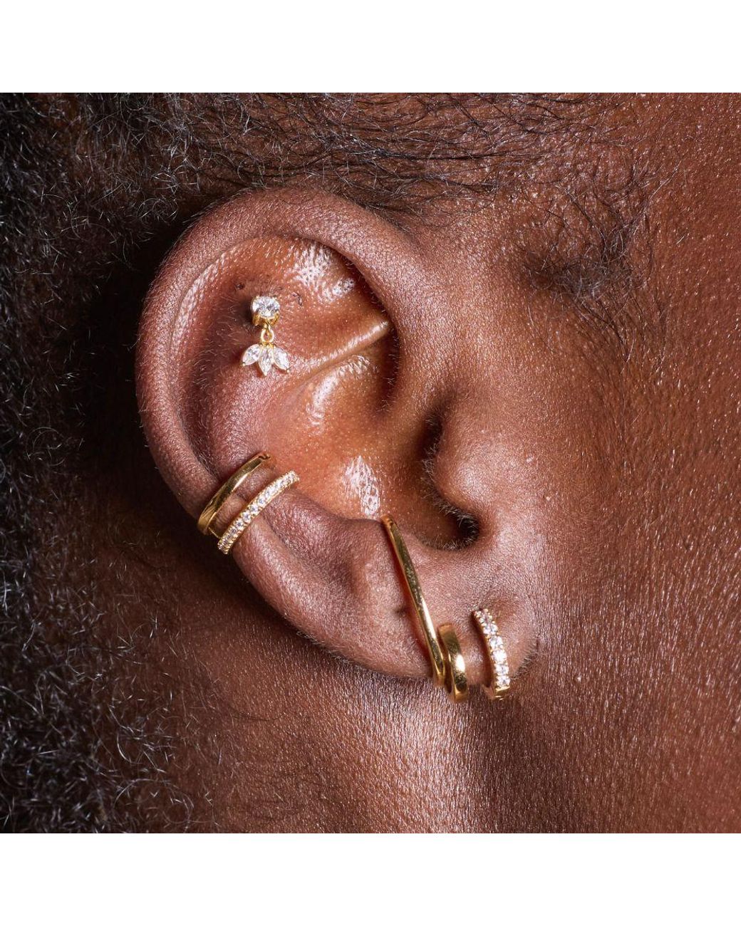 Scream Pretty Metallic Illusion Single Ear Cuff