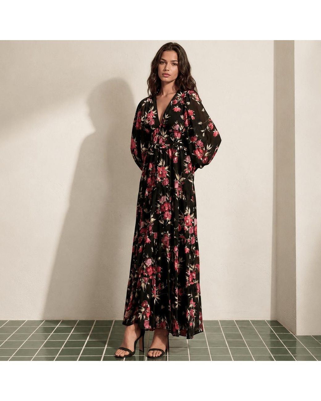 Yumi Kim Red Frida Crimson Maxi Dress