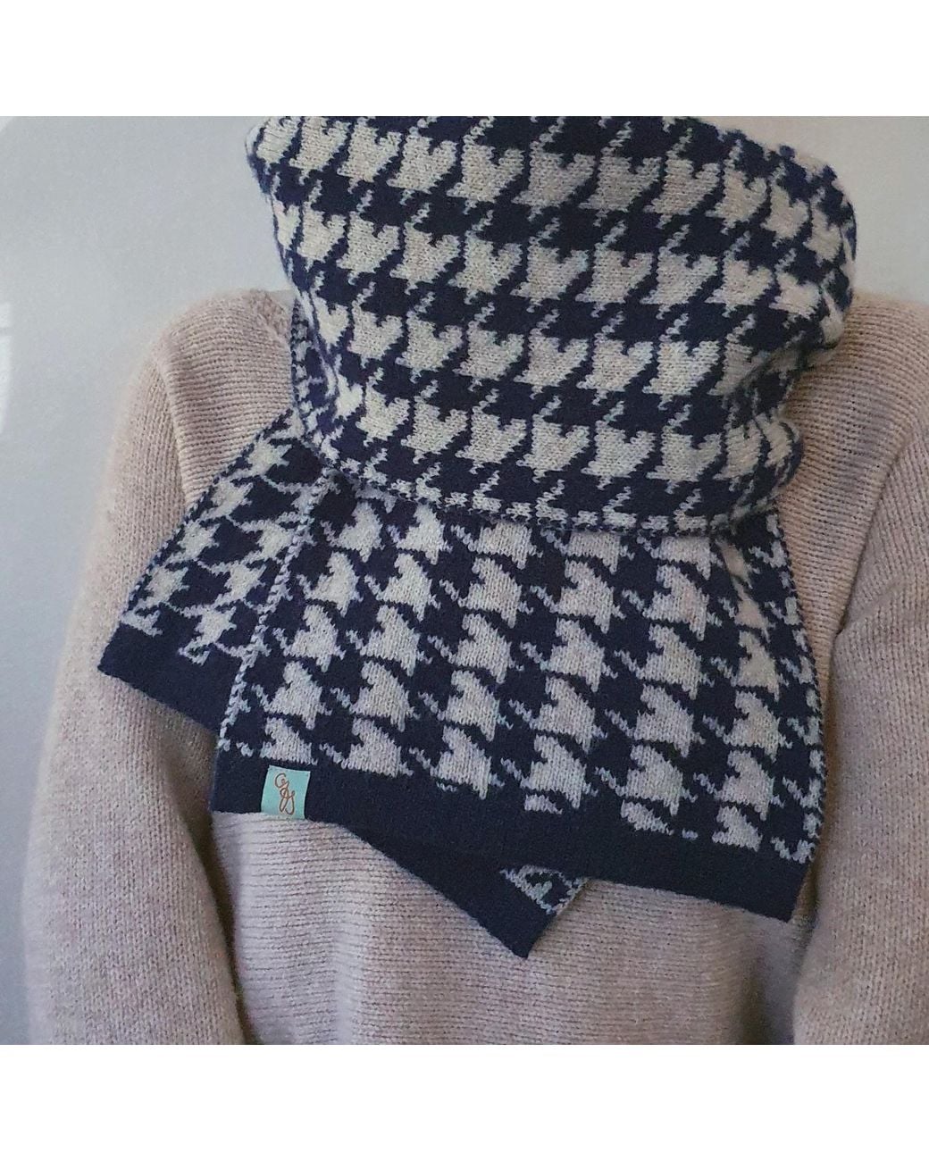 Otto & Spike Blue Neutrals Scarves