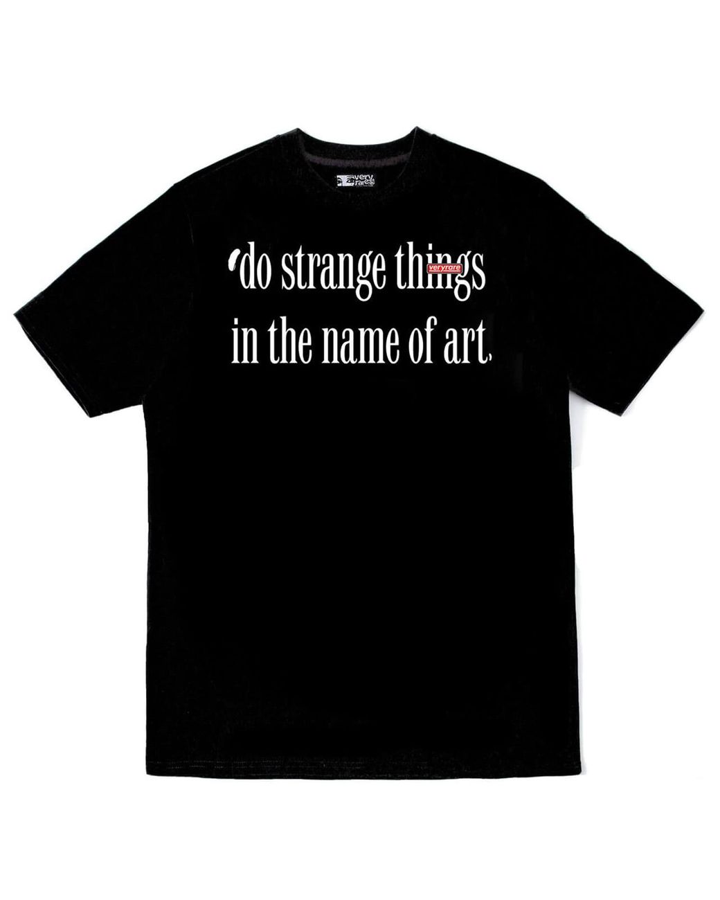 VERYRARE Black Strange Things Tee for men