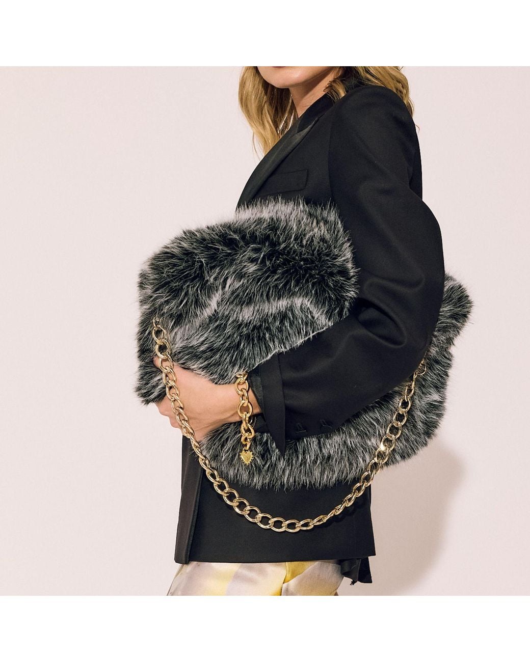 Lindsay Nicholas New York Metallic Arlo Bag