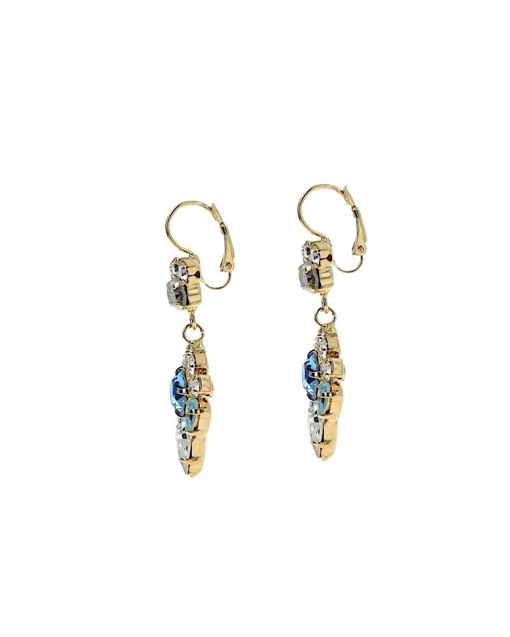Otazu Blue Satin Earhangers
