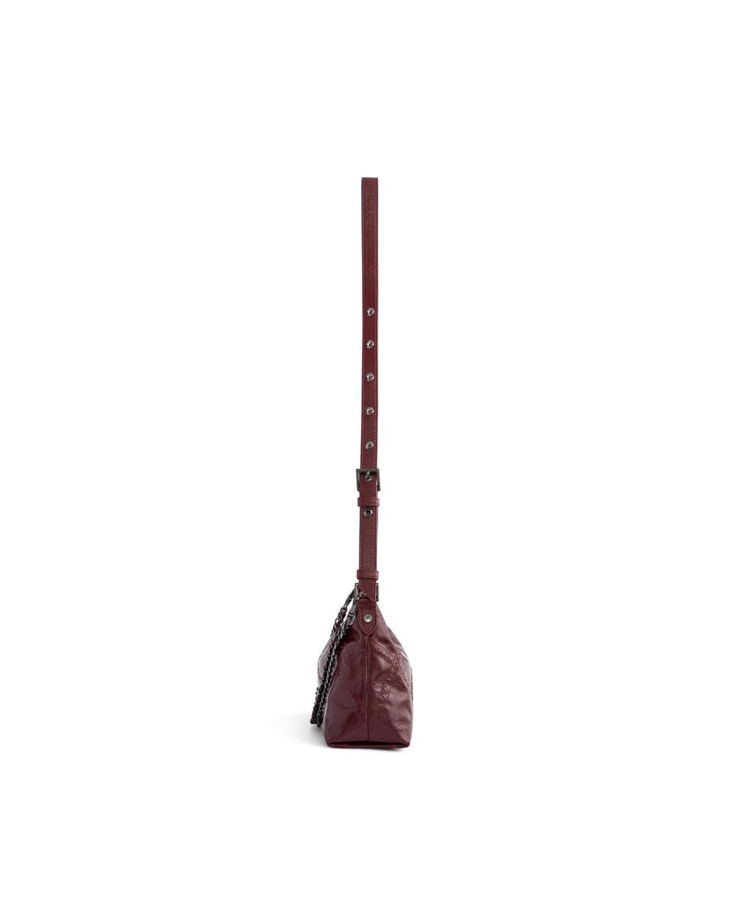 Orange Cube Purple Metropolitan Shoulder Bag