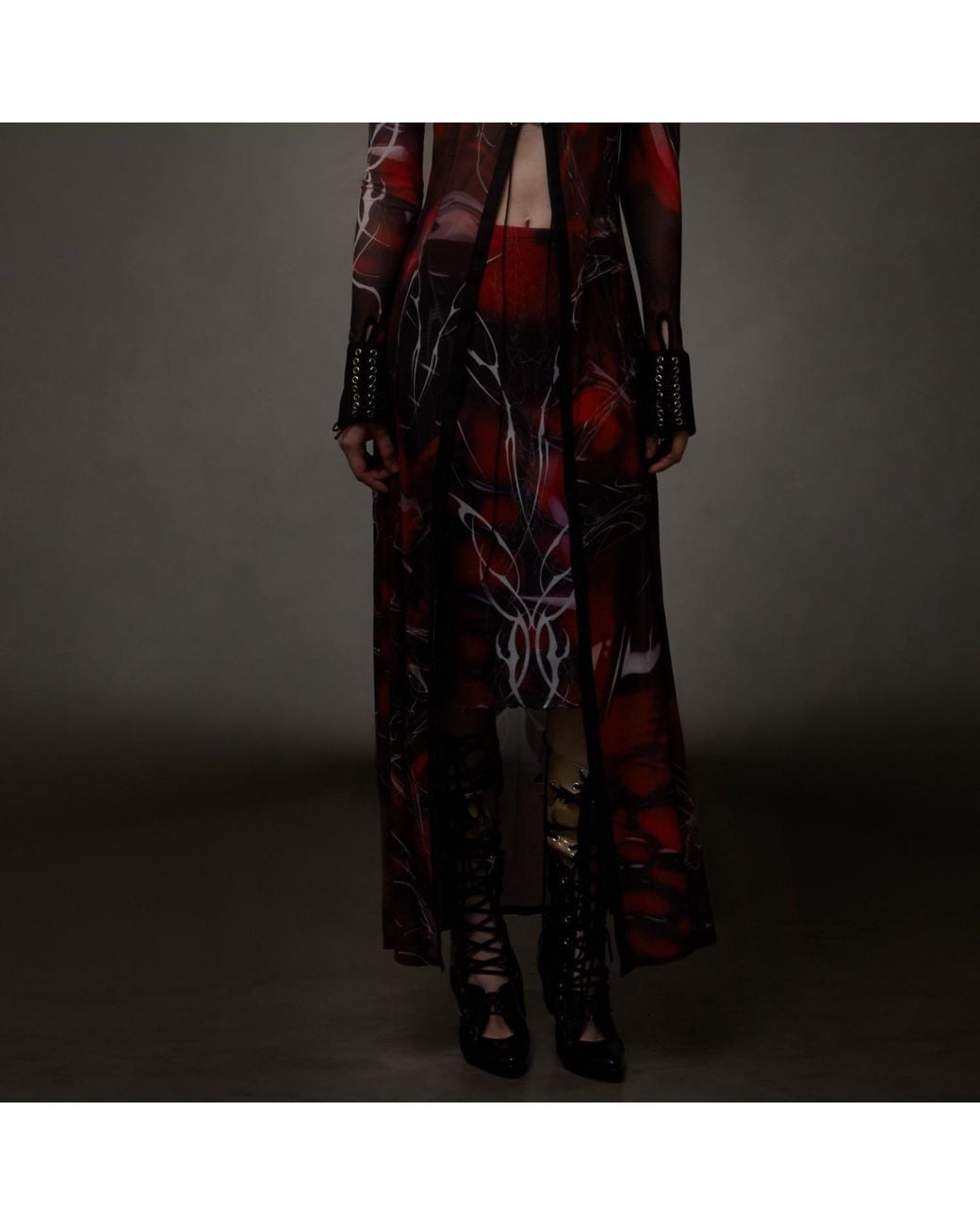Paloma Lira Purple Scars Skirt