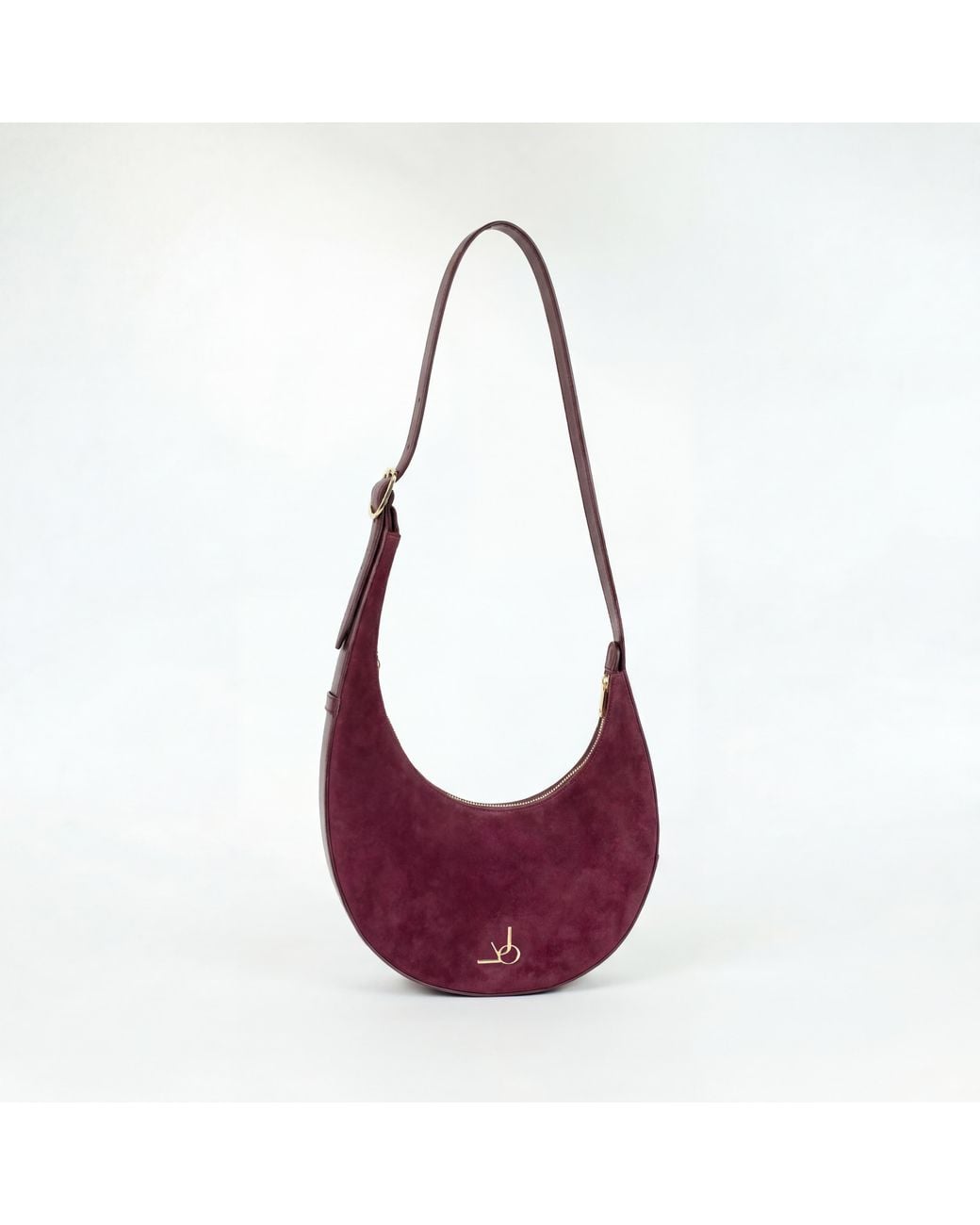 Jovie Purple J Suede
