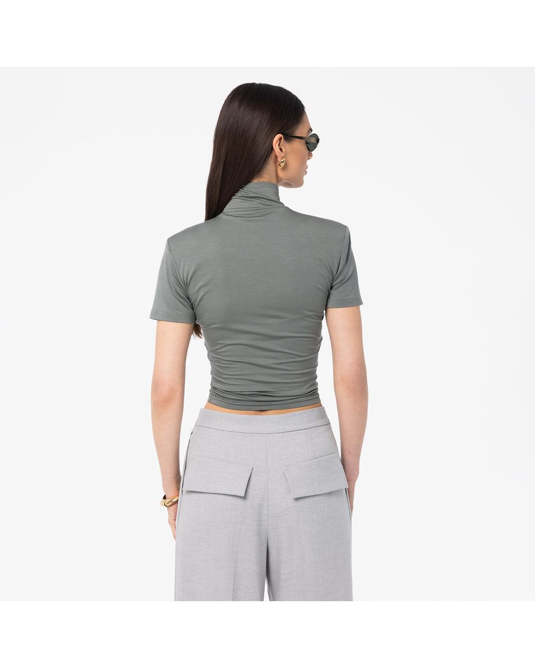 Mandragora Gray Turtleneck Ablo Khaki