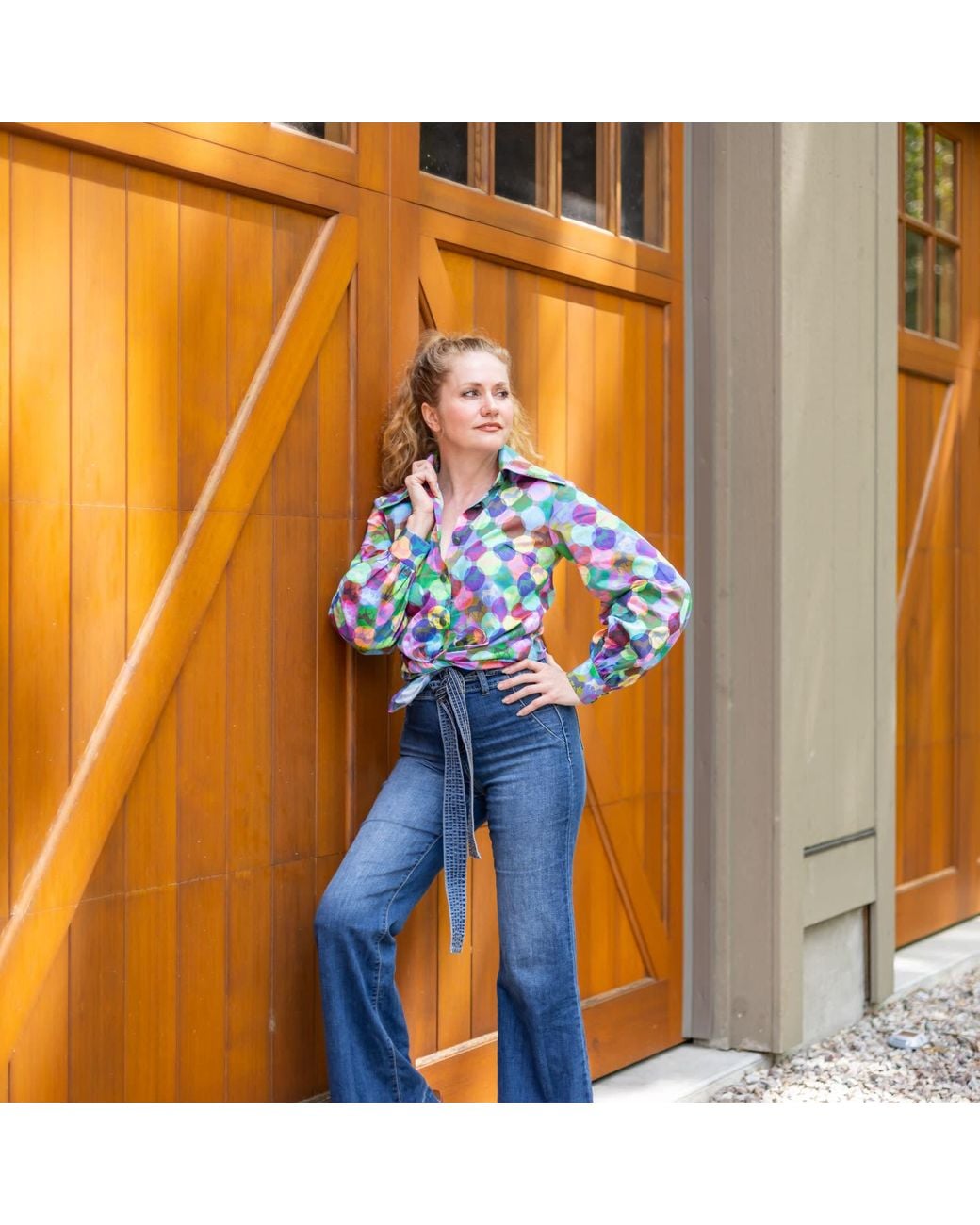 FORZA CAVALLO Multicolor Otto Blouse