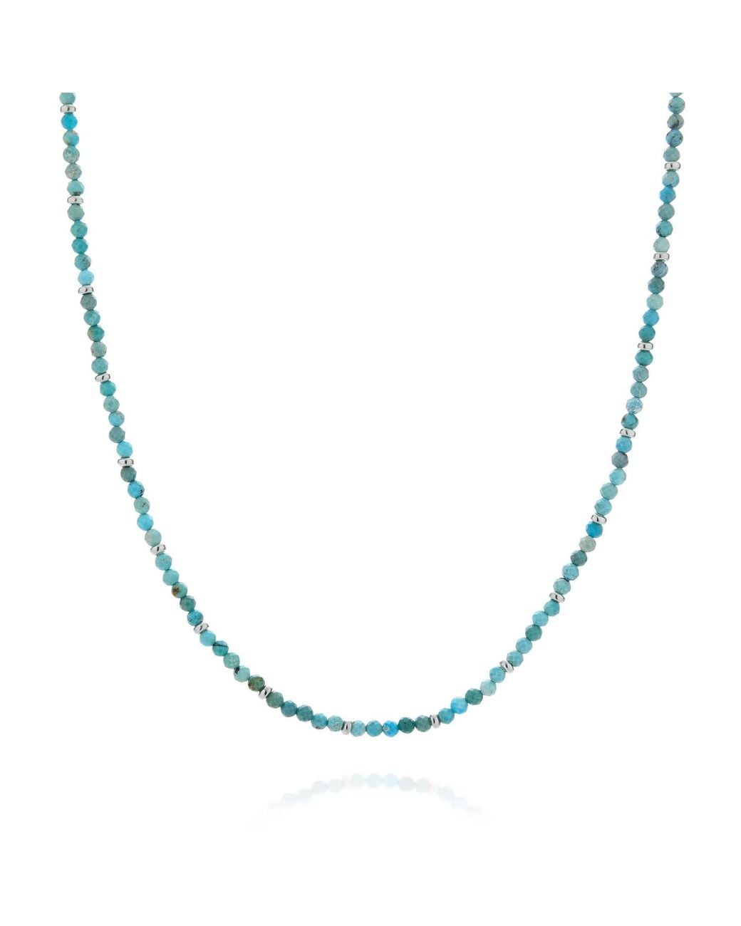 Nellou Jewellery Metallic December Birthstone Orbit Necklace