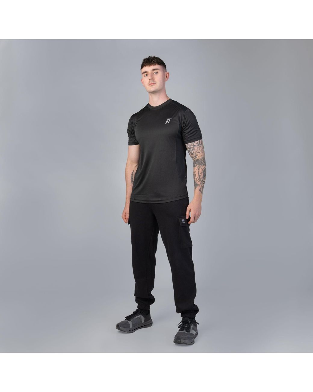 Foster Taylor Blue Ft Cargo Jog Leg-Cuff for men