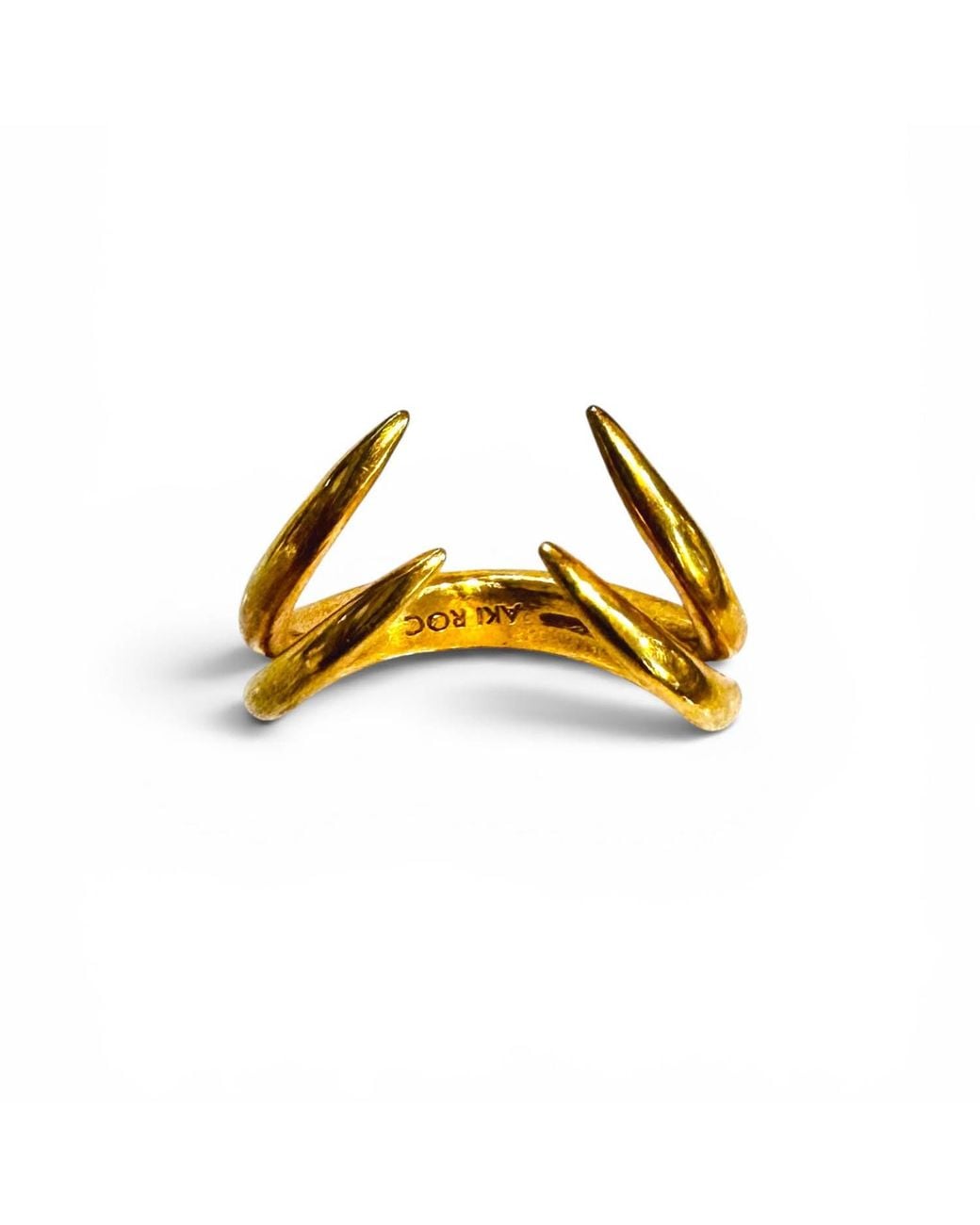Aki Roc Jewelry Metallic The Hug Ring