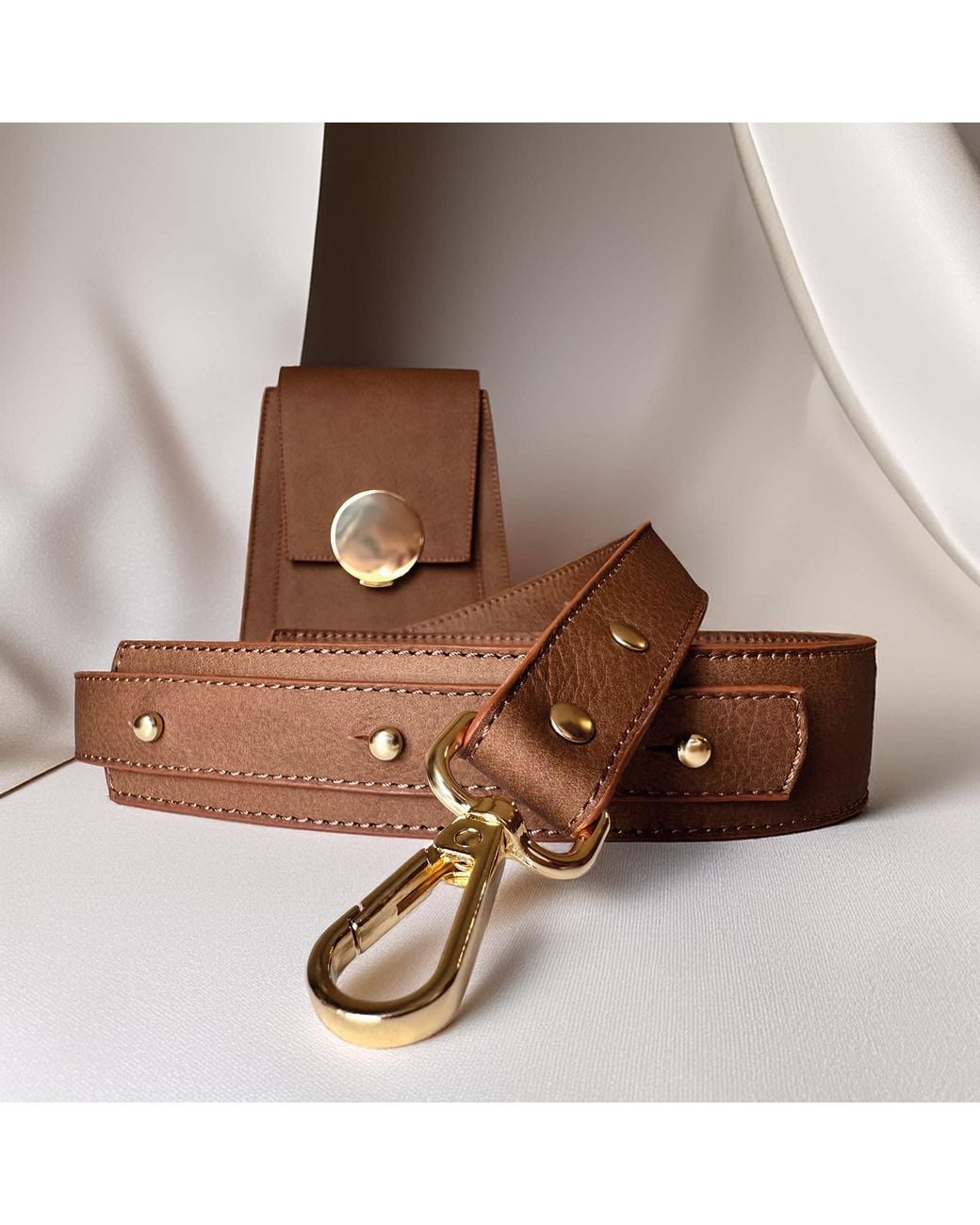 Deanog Brown Mini Bag Yeen Moss