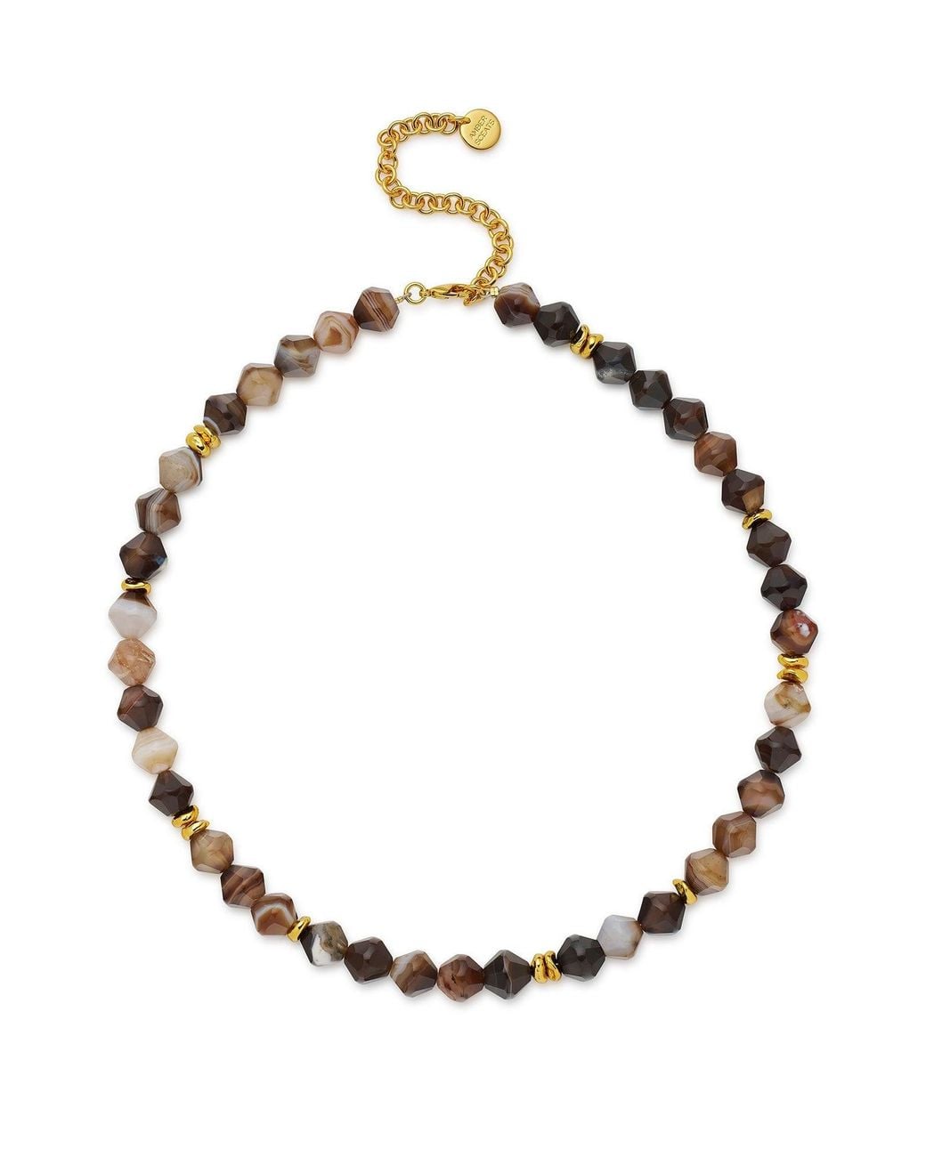 Amber Sceats Metallic Dykuma Necklace
