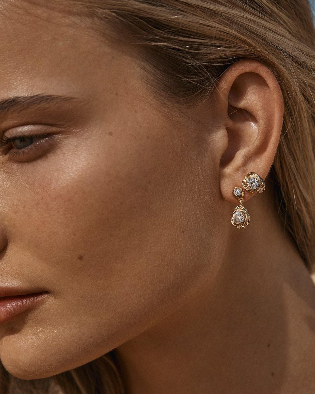 Amber Sceats Metallic Chia Earrings