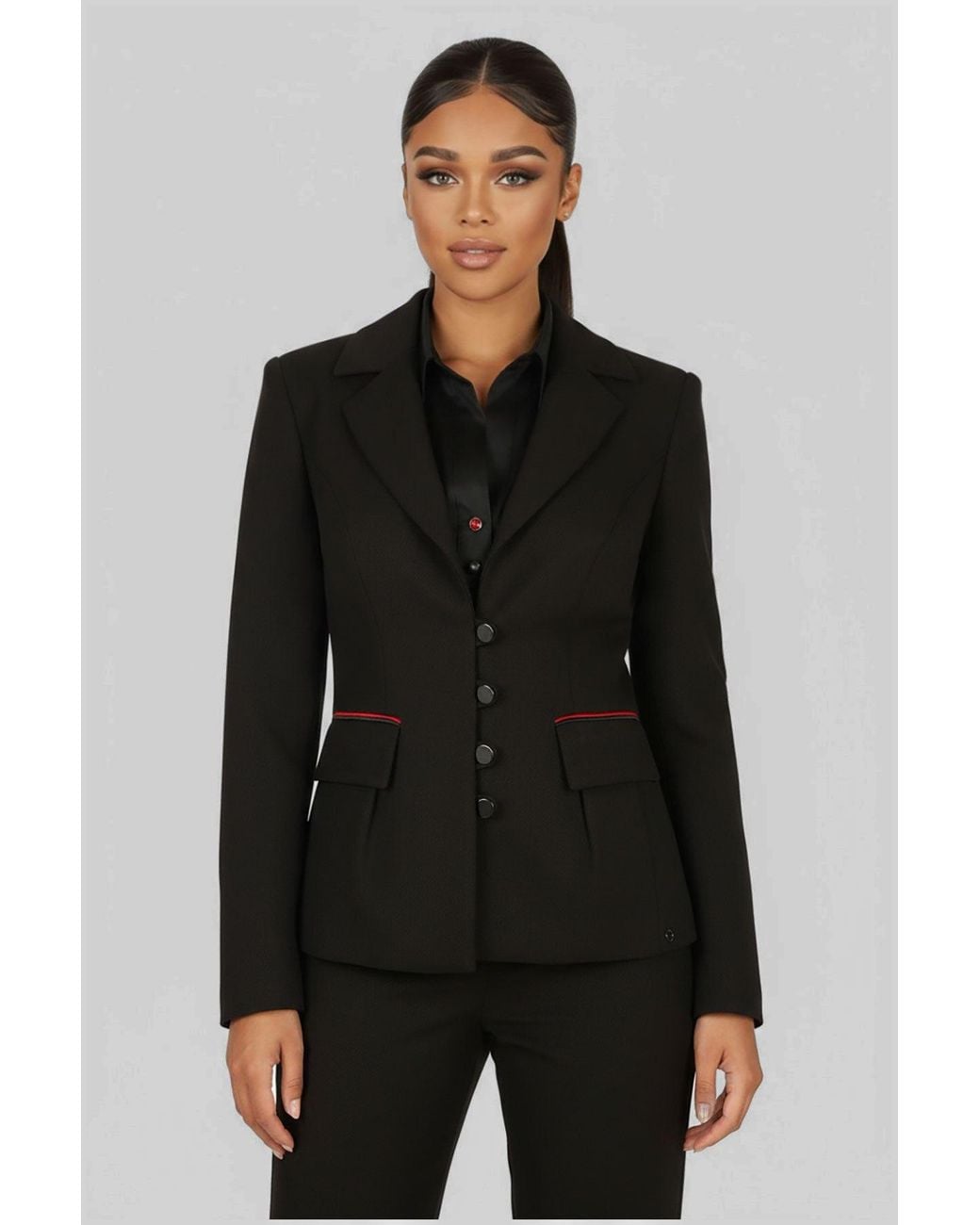 Luna Fashion House Black Tailored Blazer, Barbara