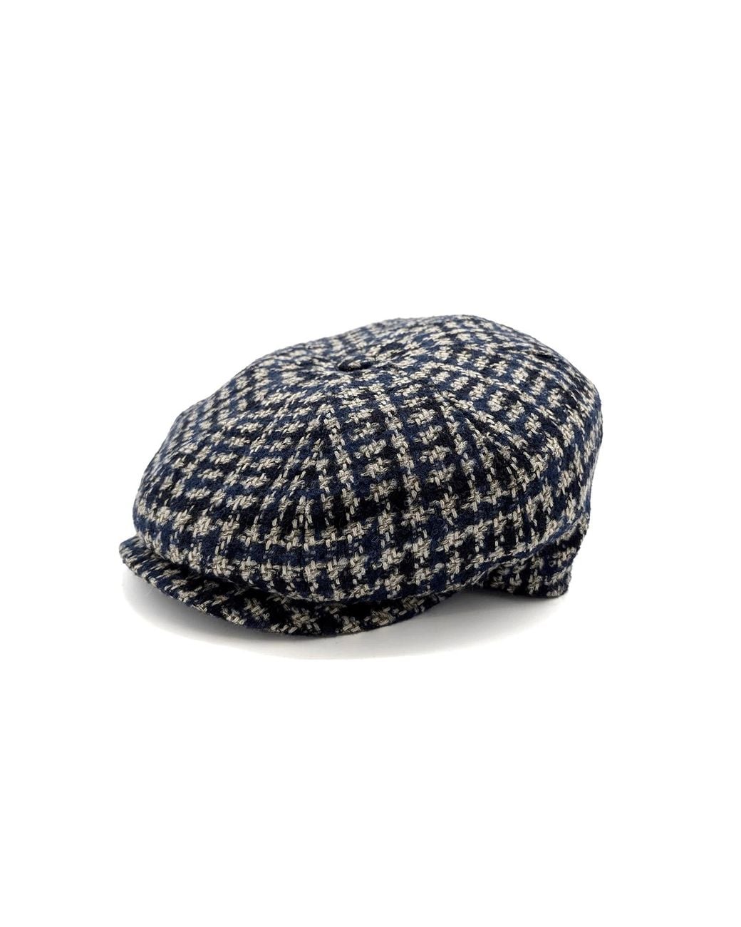 DORIA 1905 Black Irish Panel Cap for men