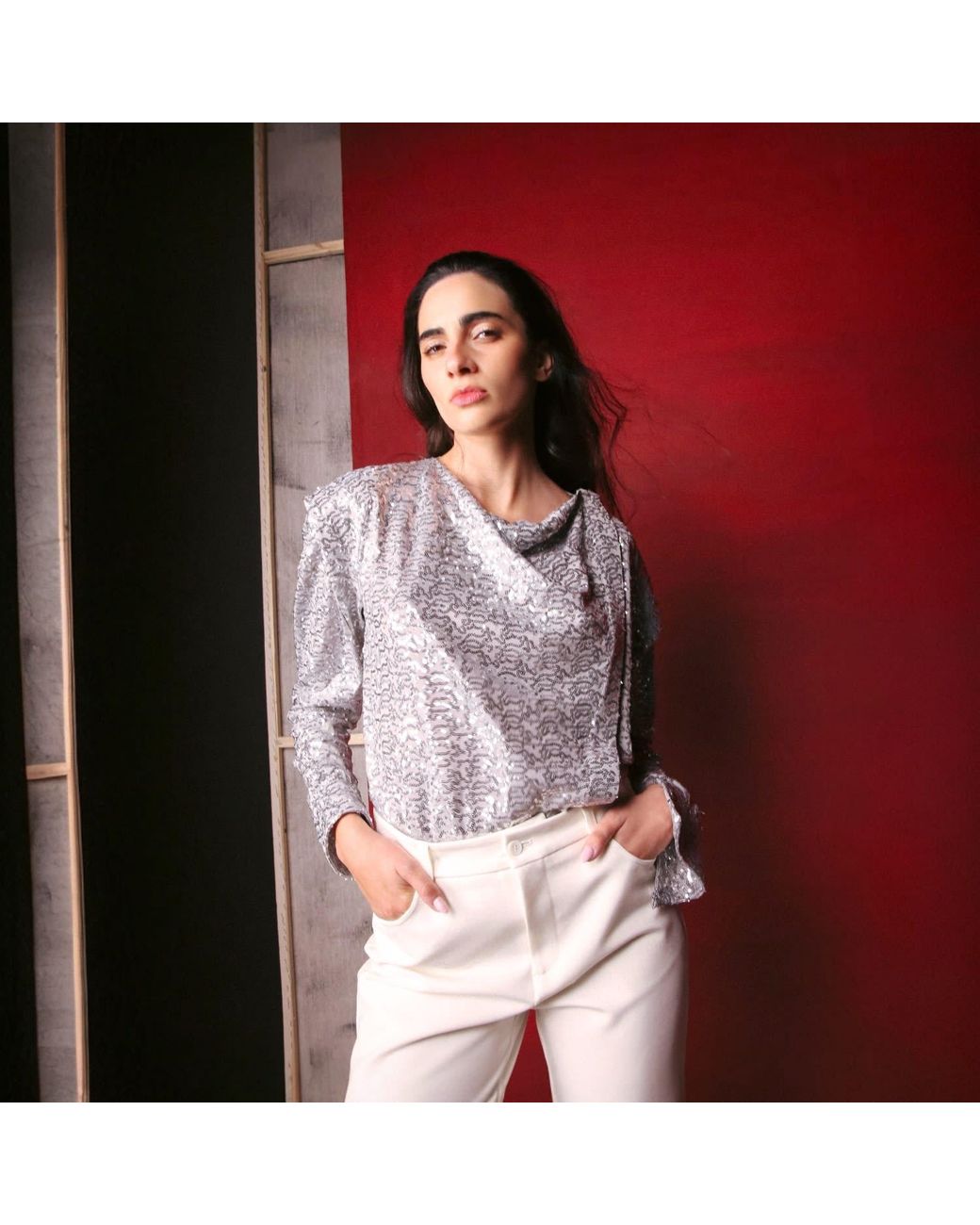 Madebyza White Blush Radiance Blouse