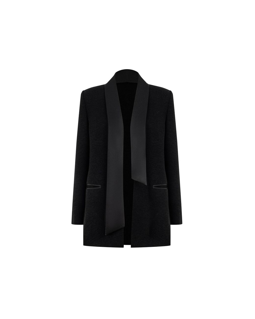 Saint Ones Black Capella Jacket With Vest