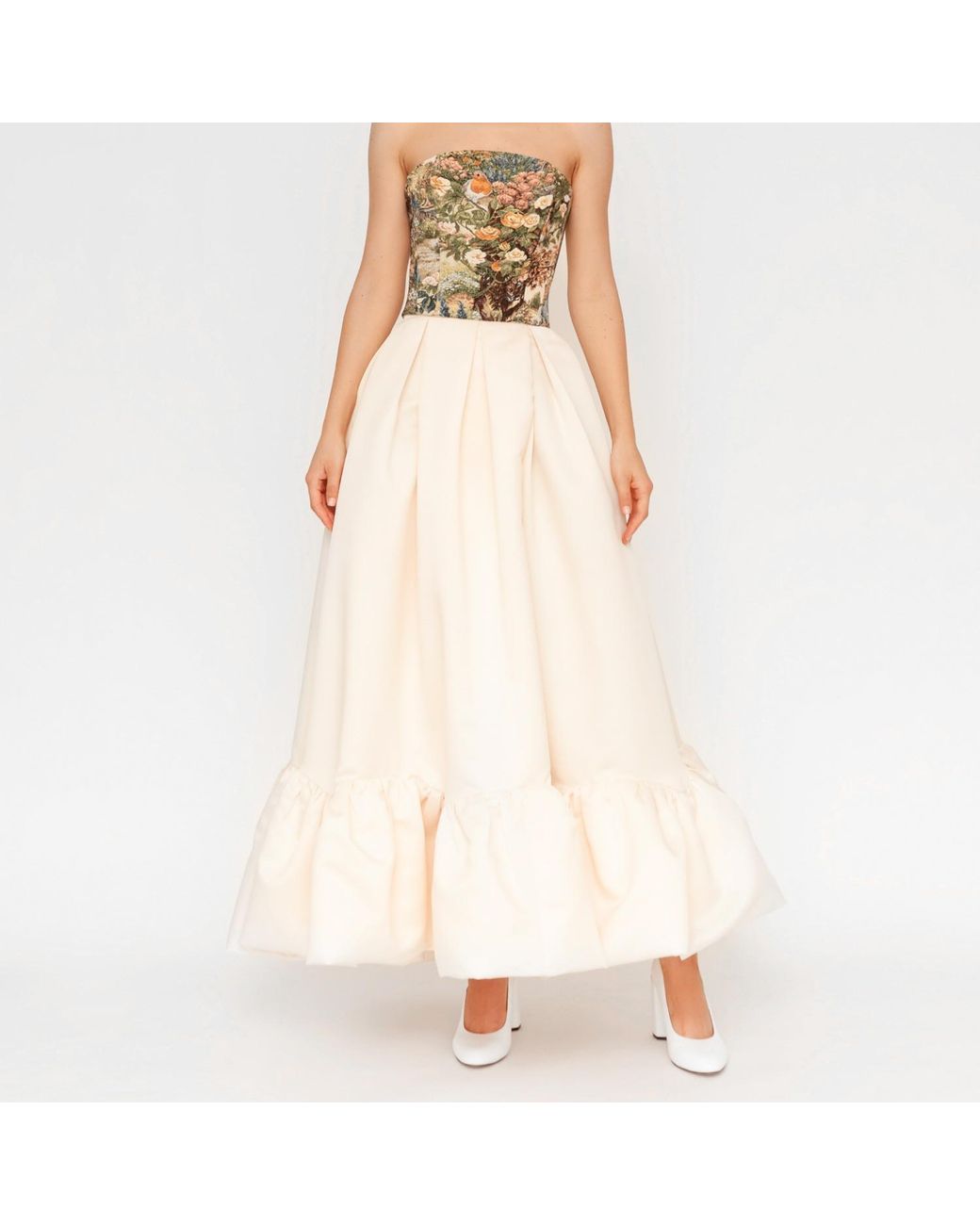 La Musa Natural Butter Skirt