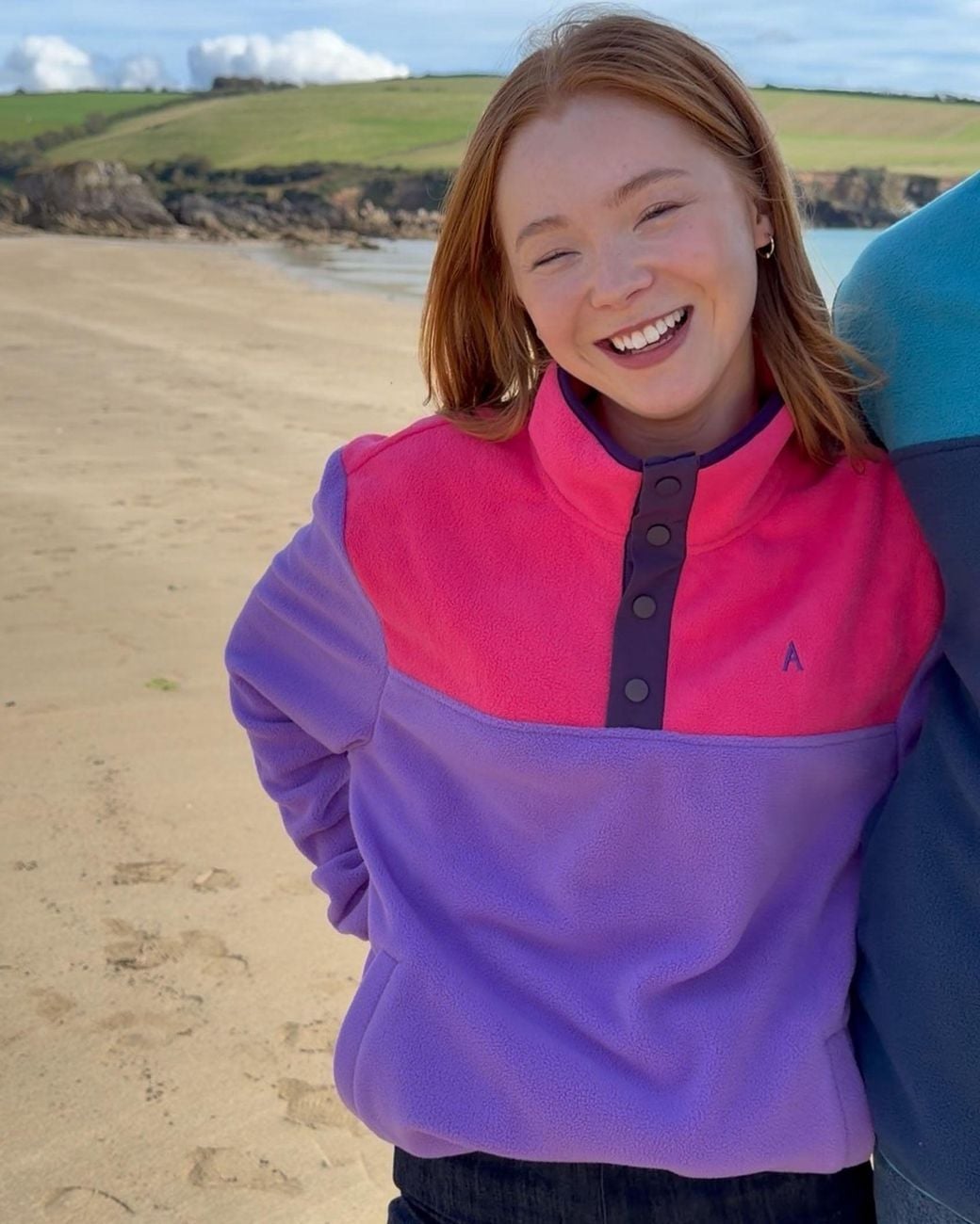ALOFT Purple Marley Polar Fleece & Lilac