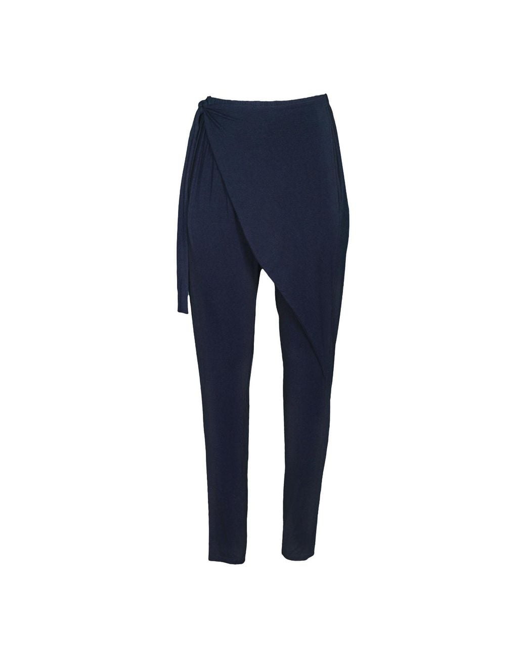 carlton jones Blue Bamboo Wrap Pant